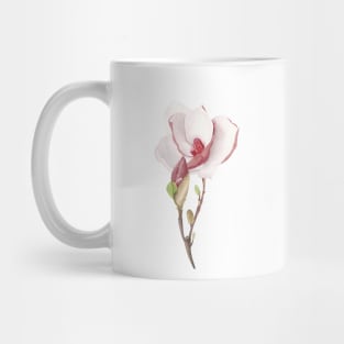 Magnolia watercolor art. Mug